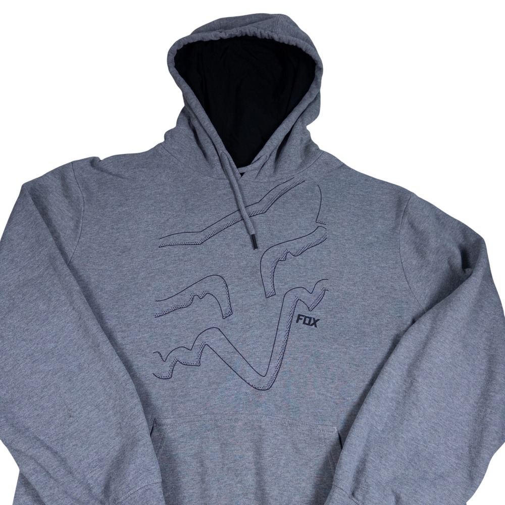 modern fox racing hoodie graphic mens xxl